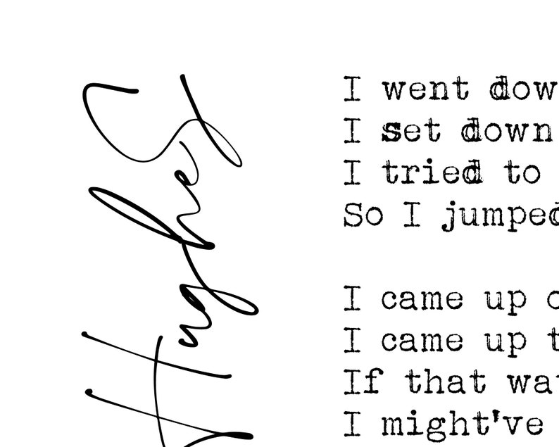 Printable Langston Hughes Life is Fine Poem quote Etsy