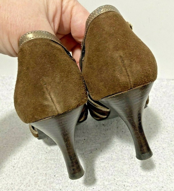Vintage high heel shoes, Hilard & Hanson heels, U… - image 5