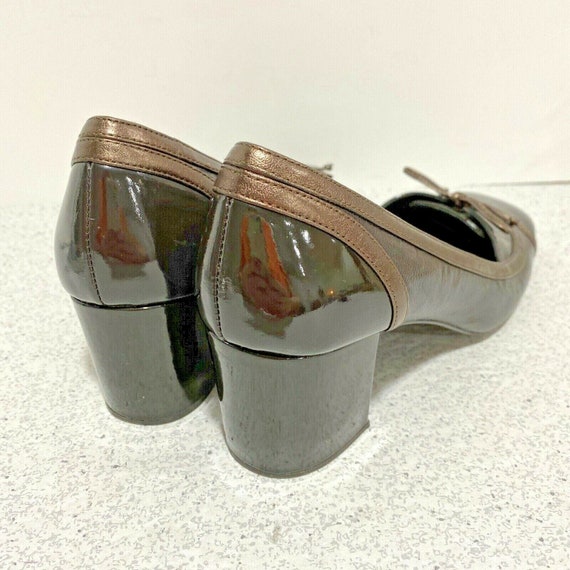 Vintage Y2K Coach Ladies Shoes, Dressy Brown Pate… - image 3