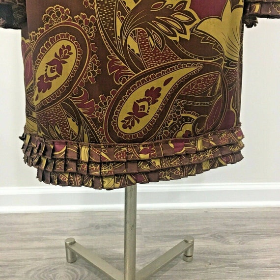 Designer Oleg Cassini pure silk sheath dress, Vin… - image 4