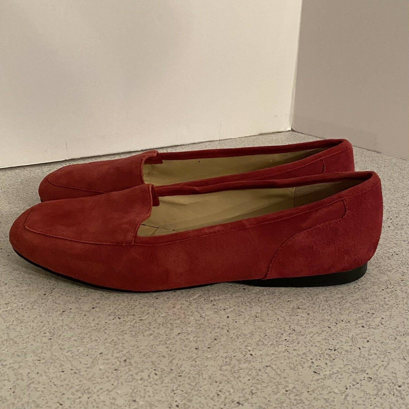 Vintage Enzo Angiolini Liberty Flats Deep Rose Pink Suede | Etsy