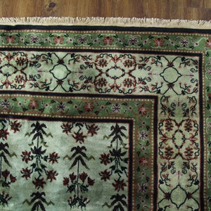 Green 69 Overdyed Deco Rug 2803 image 3