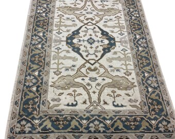 4x6 Handknotted 100% Wool Ushak Rug 2972