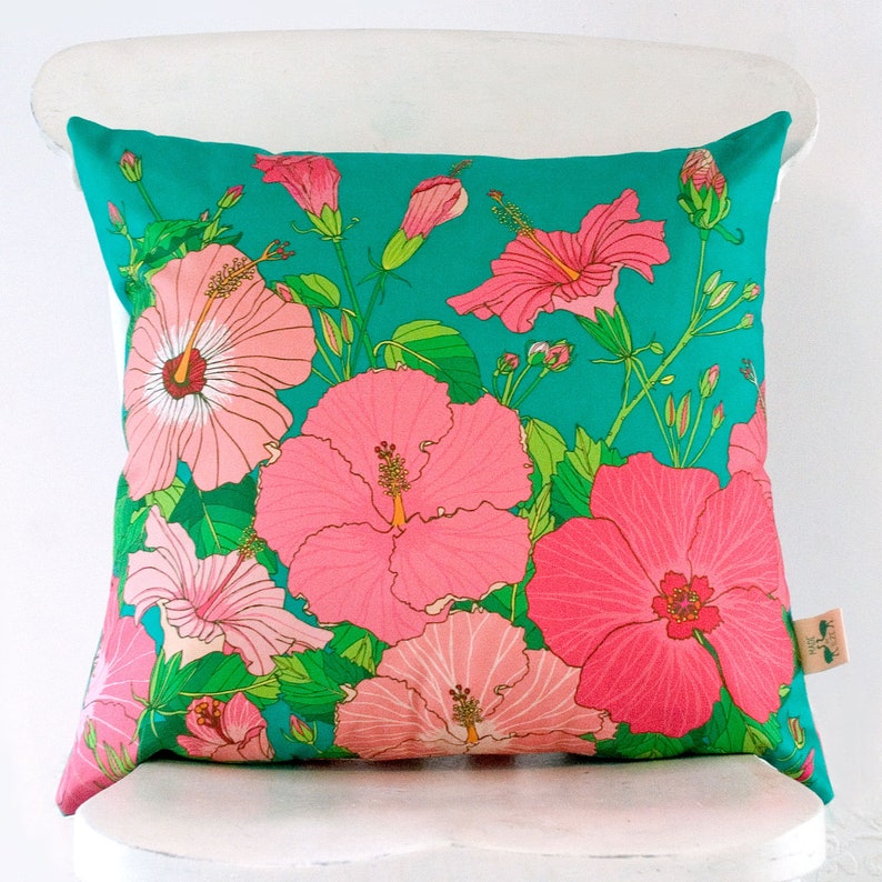 100/% Cotton Canvas Half Panama 18/"x18/" Cushion Covers