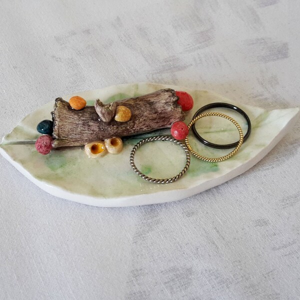 Tree Trunk Plate Etsy