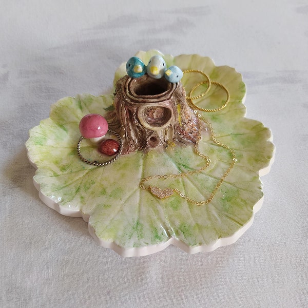 Tree Trunk Plate Etsy