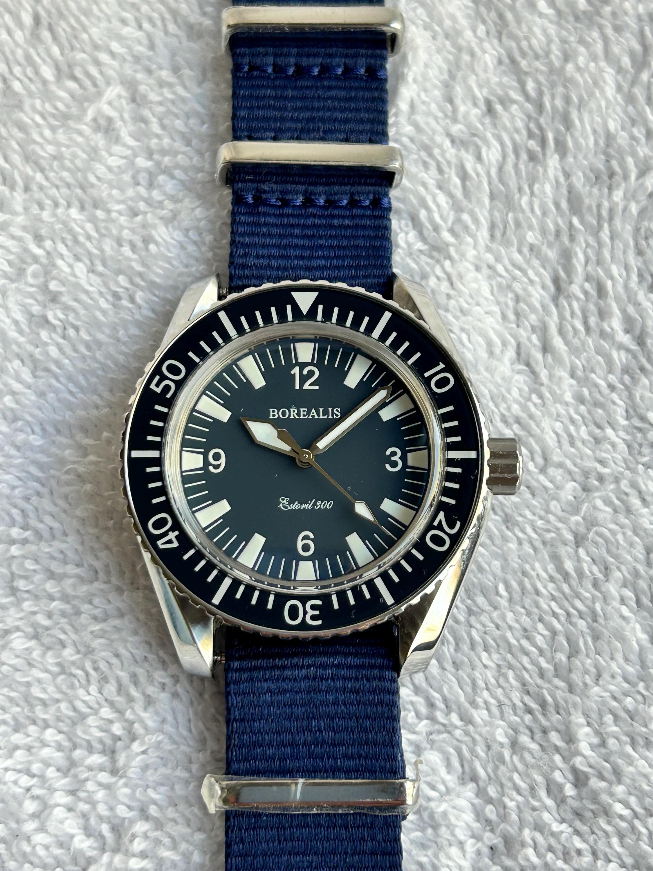 Borealis Estoril 300. Diver 300 Meters 1000 Feet Big Automatic