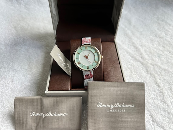 Buy Modern Tommy Bahama Flamingo Gold Plated Ladies Quartz  display picture 3