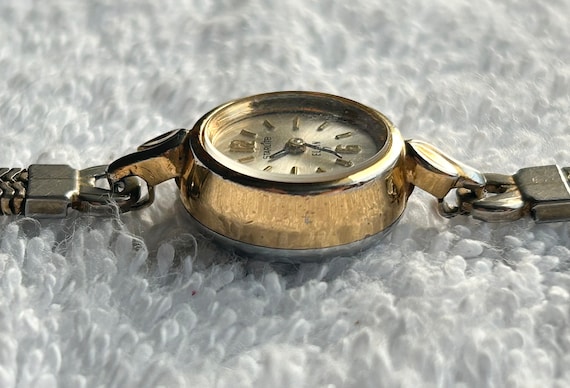 Vintage Starlite by Elgin 17 Jewels Mechanical Hand winding Gold Plated Ladies Cocktail Watch Etsy