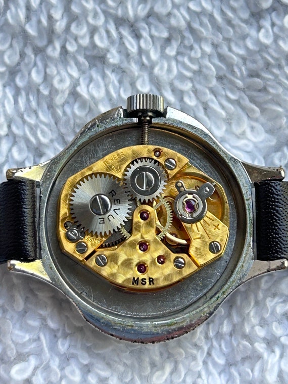 Very Rare Vintage Revue Thommen 17 Jewels Winding… - image 6