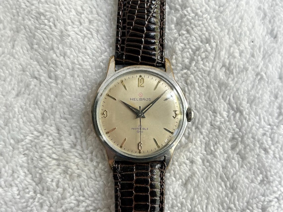 Vintage HELBROS Silver Tone Mechanical Watch - Working Order Vintage Ladies HELBROS 17 Jewel Silver Tone Mechanical Watch  main image 3