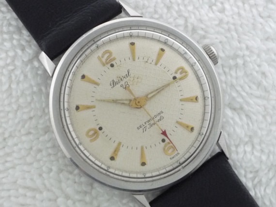 Duval Automatic Guilloche Dial Stainless Steel Ser