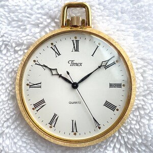 Quartz Timex Pocket Watch RARE Vintage Late 1950s Timex Pocket