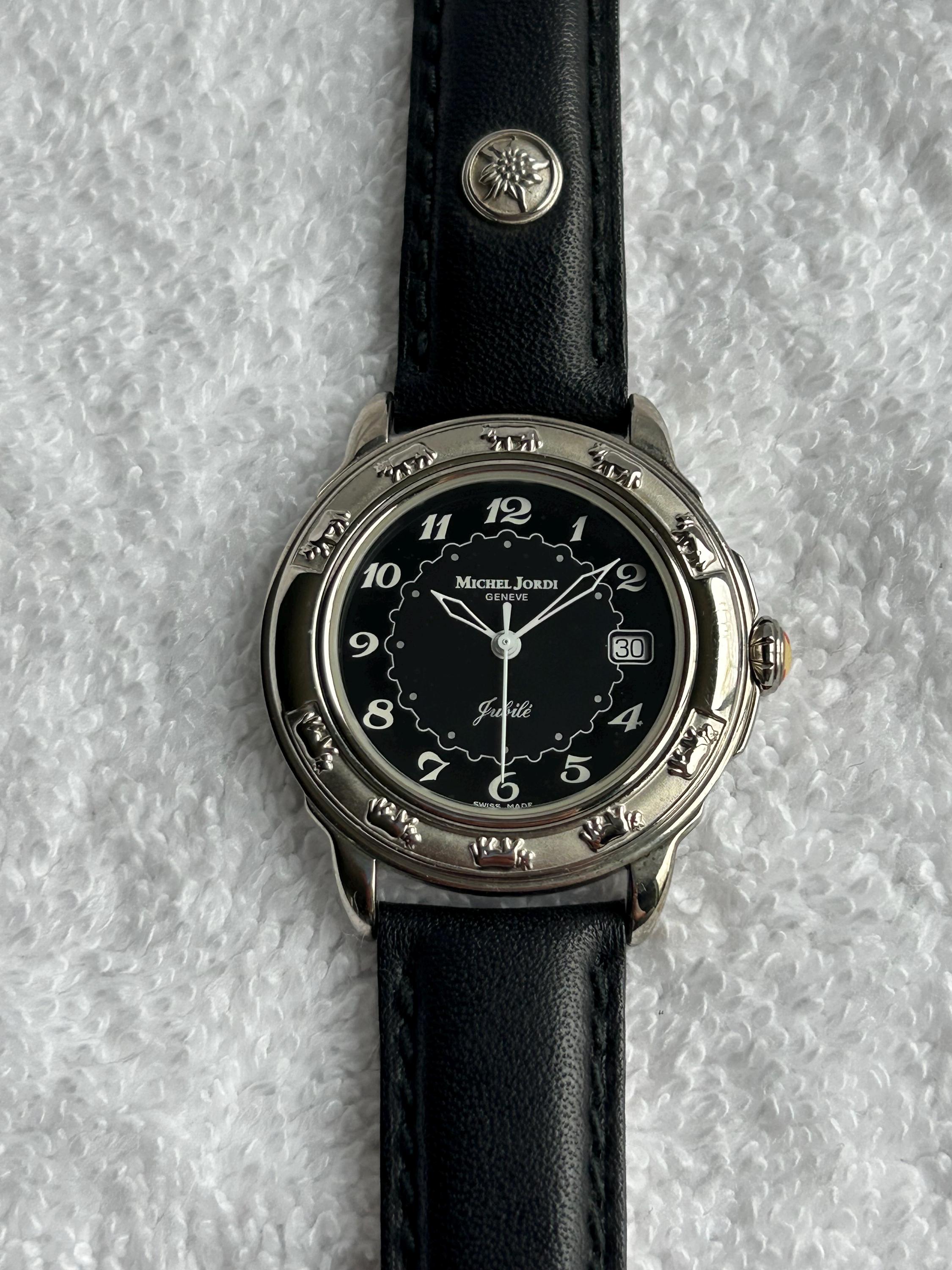 Michel Jordi ミシェルジョルディ 機械式時計 swiss made Michel Jordi Geneve Swiss Watch Gold Plated Wrist Watch