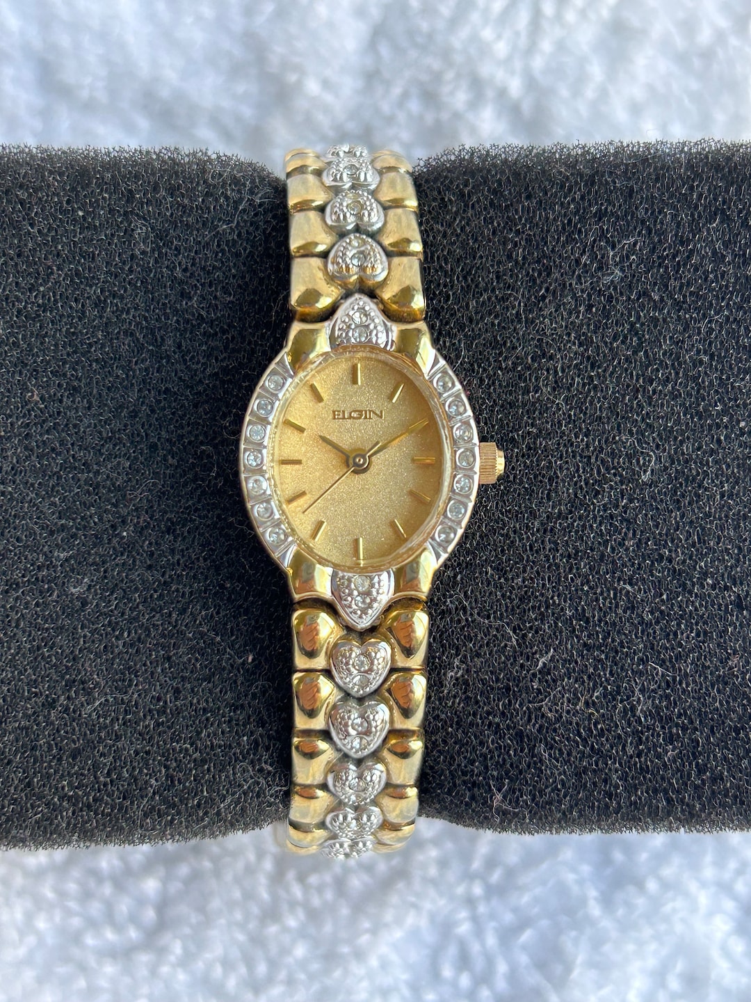 Budget Wrist Polished Steel Case And With Pink Sapphire Crystals Wristwatch Strap CD114315M001_K0013092 main image 0