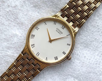CITIZEN Eco-Drive シチズン エコドライブ 時計 ローマ数字 CITIZEN