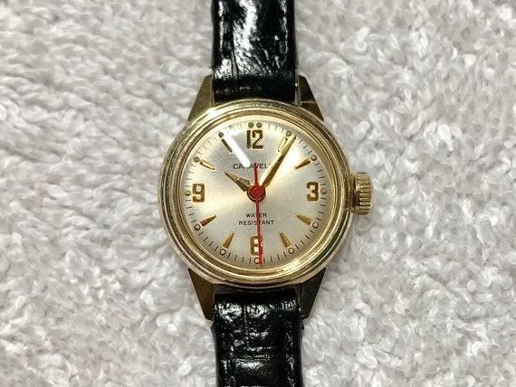 Vintage Caravelle by Bulova 1974 Gold Plated Wind… - image 1