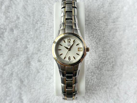 ESQ by Movado Quick Set Date Stainless Steel Two-tone Ladies  display picture 3