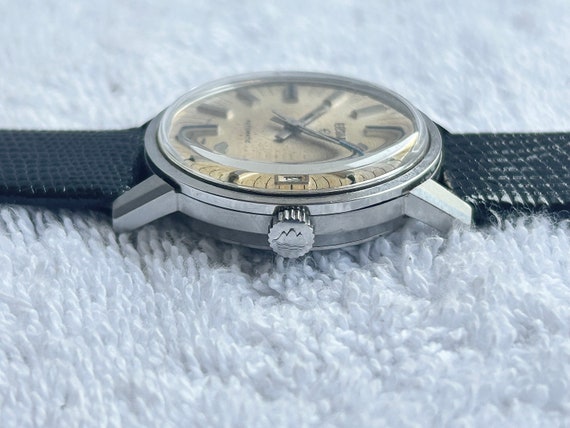 Vintage Elgin Automatic Date Register Stainless S… - image 9