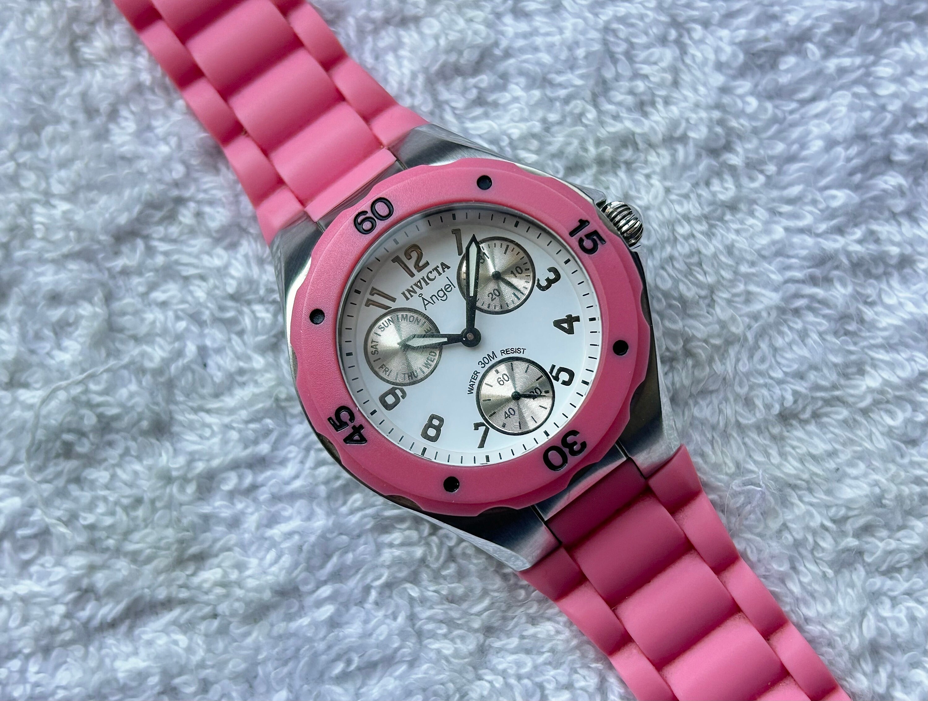 Invicta angel deals watch pink