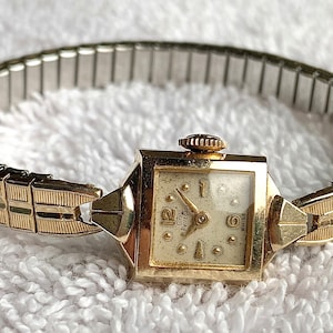 Vintage Girard Perregaux 10k Gold Filled Ladies Swiss Made Watch