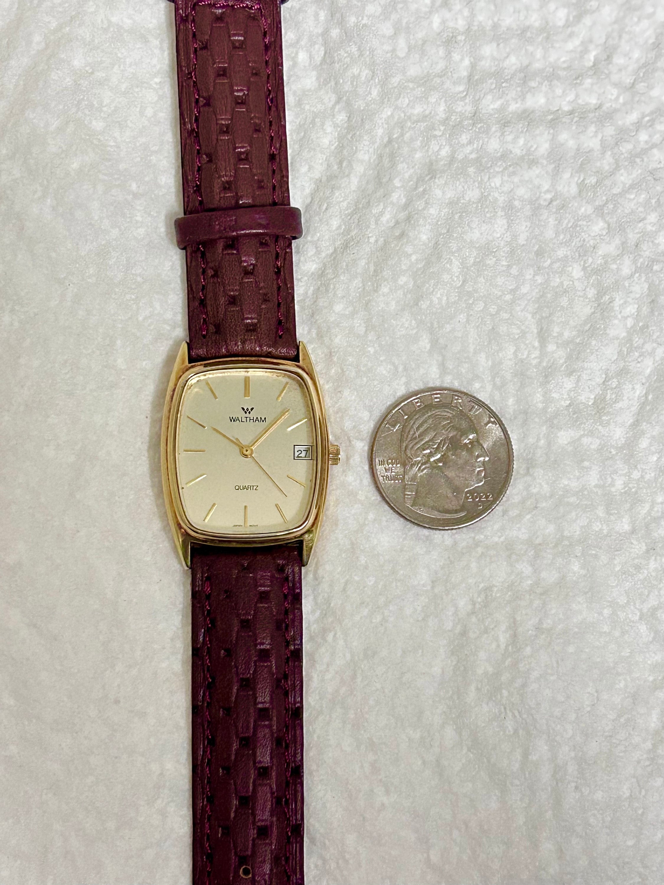 1円～ 腕時計 ウォルサム 手巻き タンク スクエア Waltham