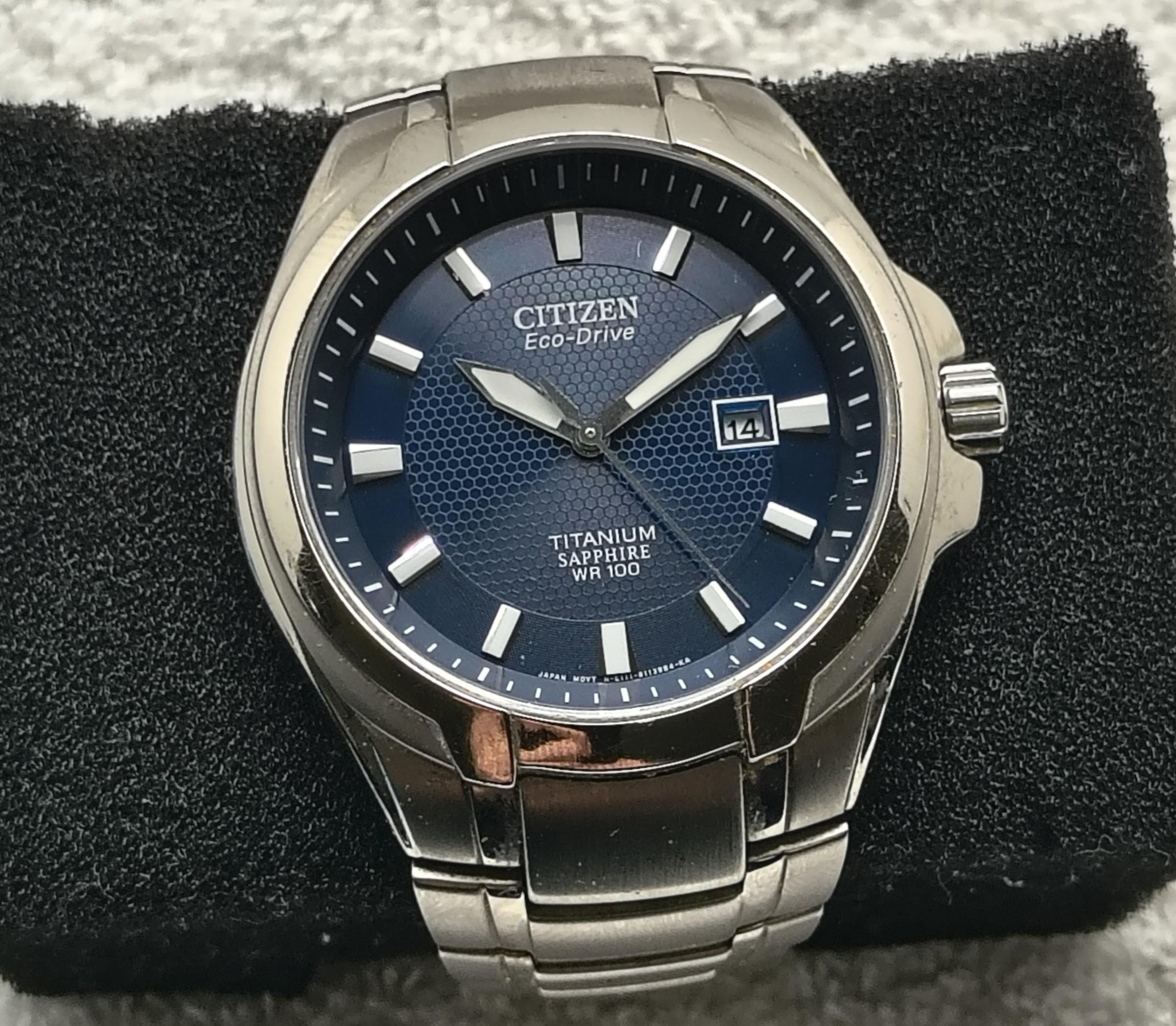 Citizen Eco Drive Titanium - Etsy
