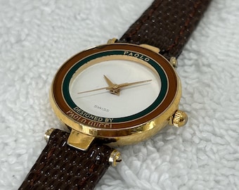 *working* Rare vintage Paolo Gucci womens watch - gold Paolo Designed by Paolo Gucci Vintage Watch Womens Fashion  main image 3