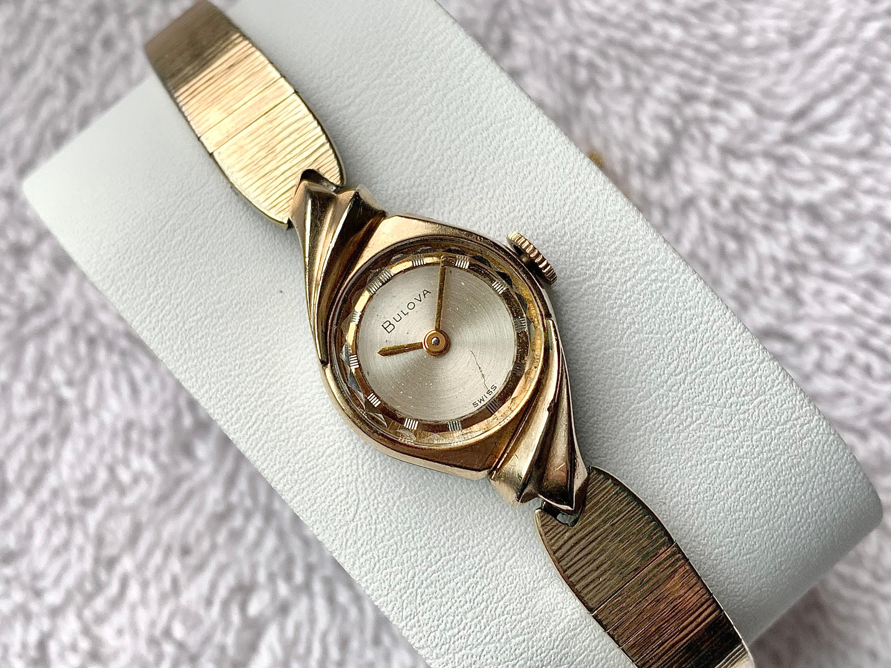 1966 Bulova Watch Bulova Gold Electroplate Bezel Vintage Bulova 17