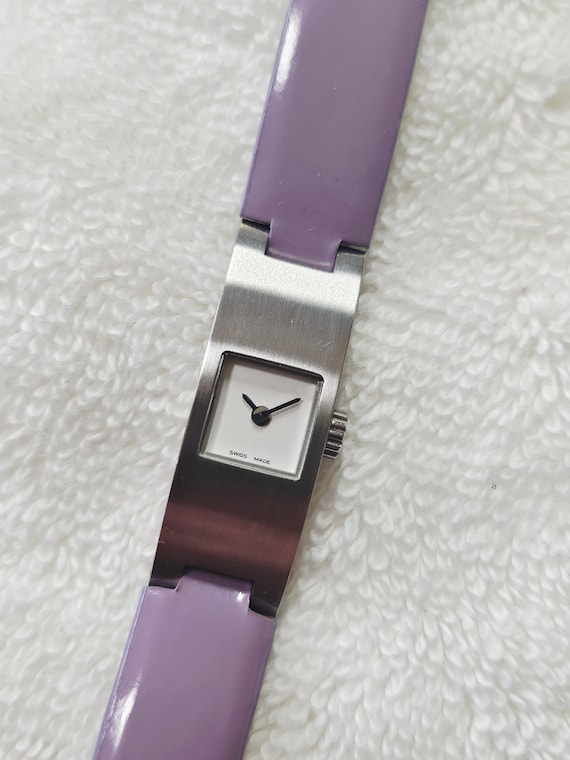 Modern Coach Quartz Rectangular Dial Stainless St… - image 2