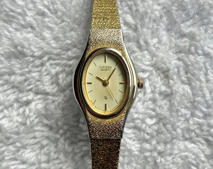 Vintage Citizen Watch / Gold-plated / 80s Fashion / Vintage Watch ...
