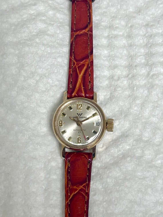 Vintage Waltham Automatic 17 Rubies Gold Plated  C