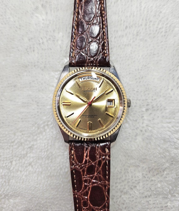 Buy Vintage Ricoh Presidential 21 Jewels Gold-plated Automatic