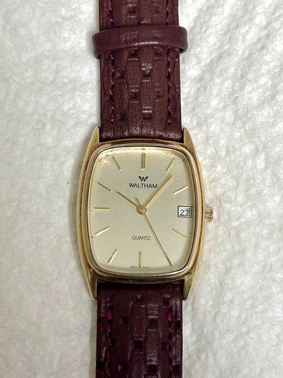 Waltham quartz wrist watch sale
