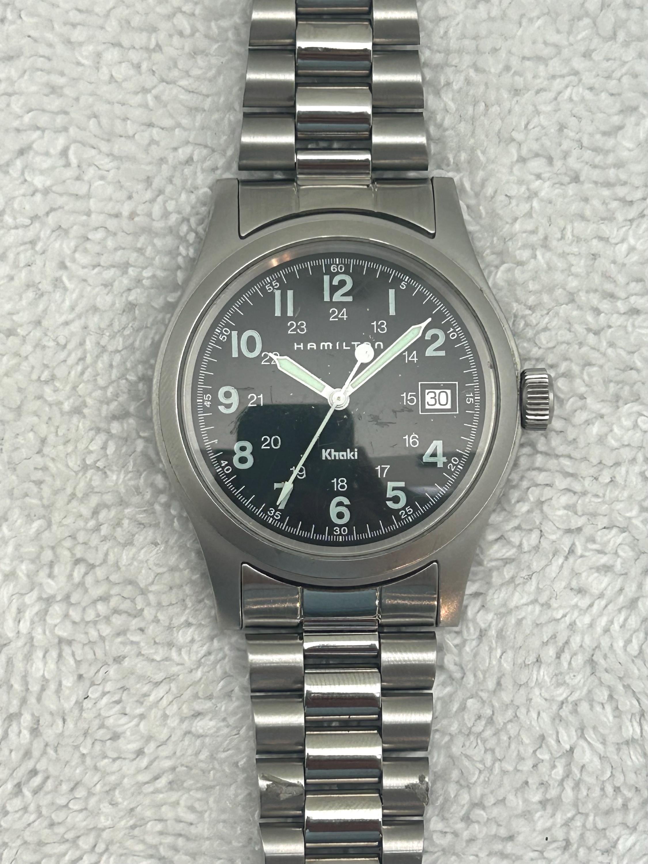 Vintage Hamilton Khaki 6361 Luminescent, Discontinued Military