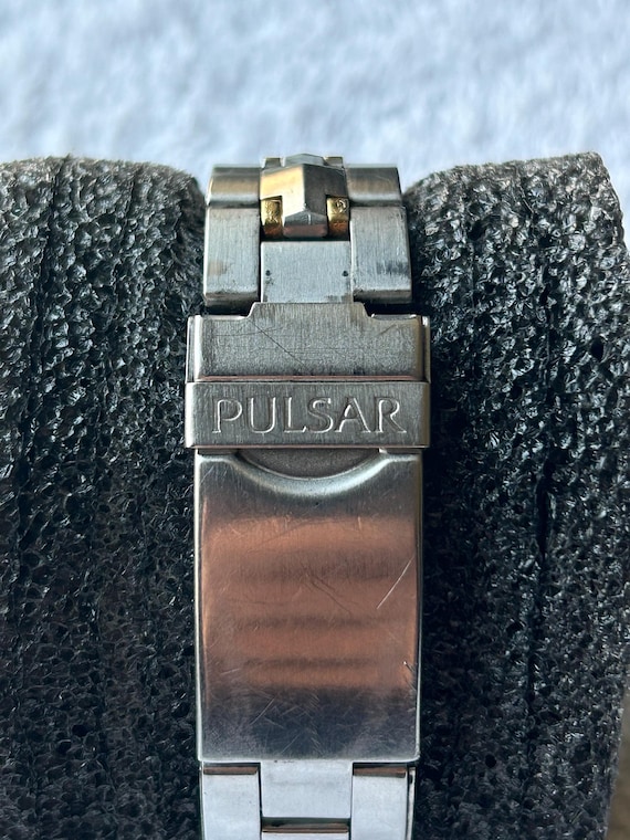 Vintage Pulsar by Seiko Chronograph Tachymeter Alarm Two