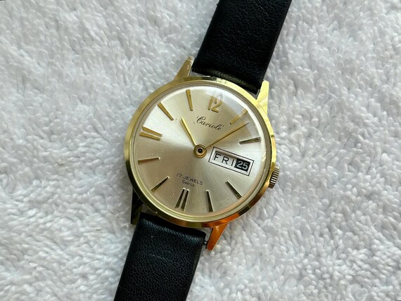 Montre Vintage Femme Cariole 17 Bijoux - Remontage Manuel Swiss Made - Bracelet Aluminium Flexible