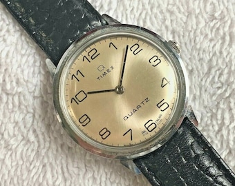 70s 未使用 OLD TIMEX タイメックス 手巻 SSケース 腕時計 動品