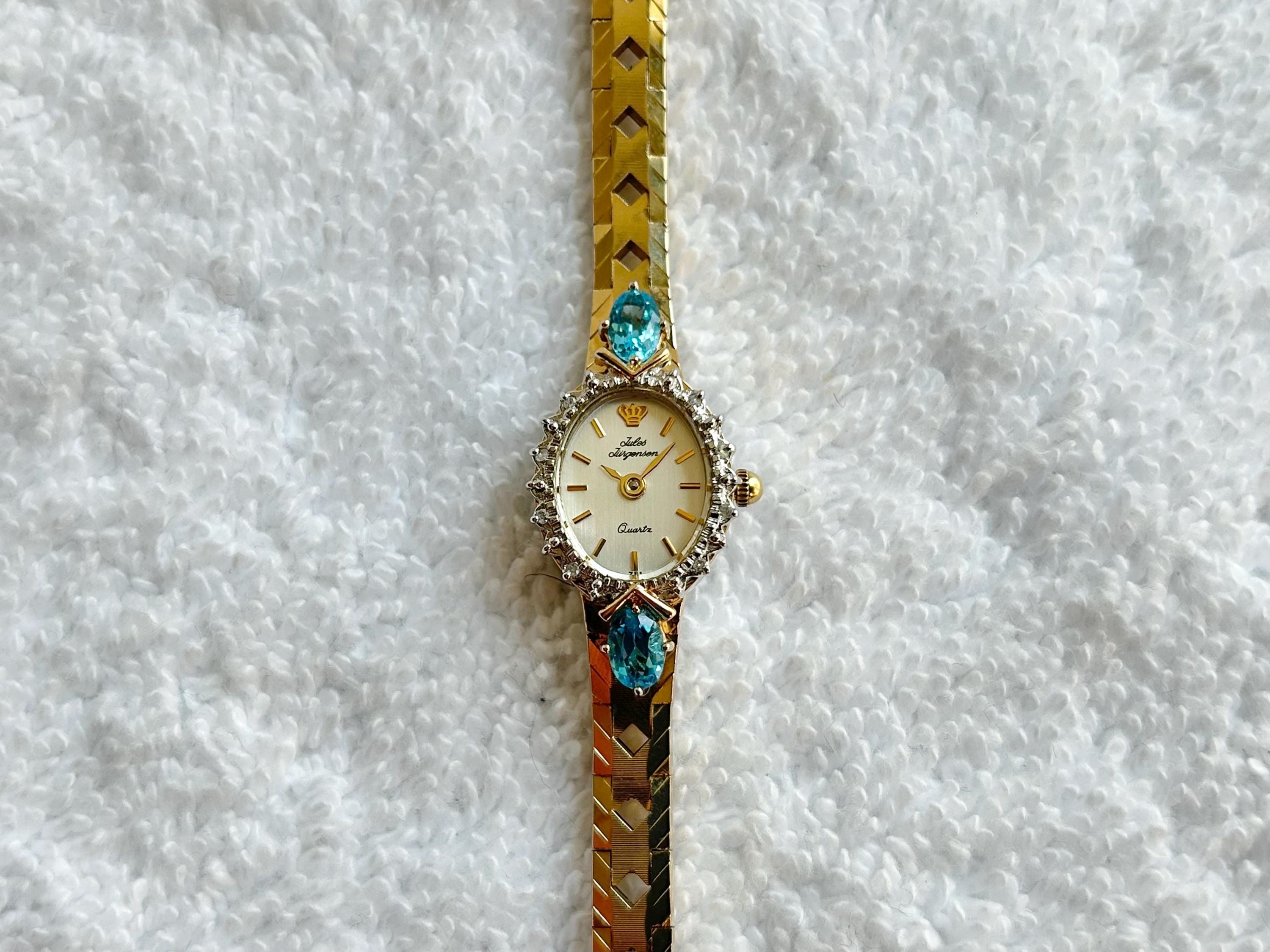 Vintage Jules Jurgensen Topaz Jewels and Diamonds Gold  display picture 1