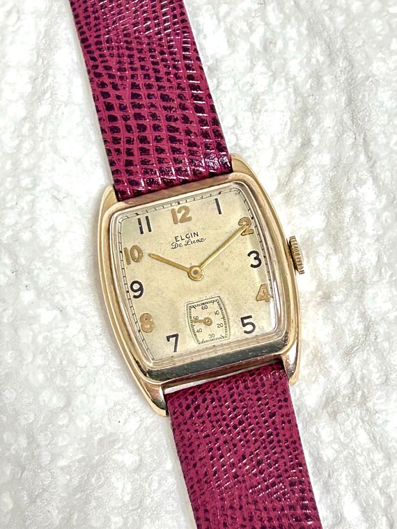 Mouvement De Montre Elgin De Luxe 17 Bijoux - Pour Pièces Ou Réparation, Occasion Mécanique