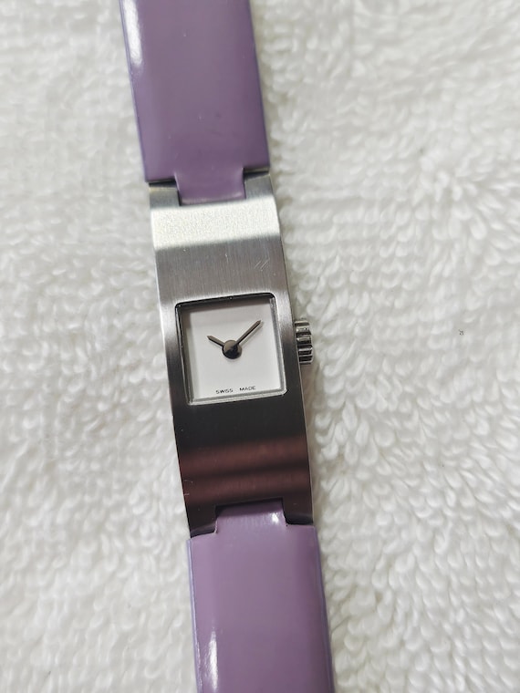 Modern Coach Quartz Rectangular Dial Stainless St… - image 3