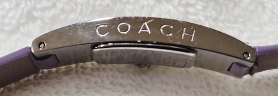 Modern Coach Quartz Rectangular Dial Stainless St… - image 6