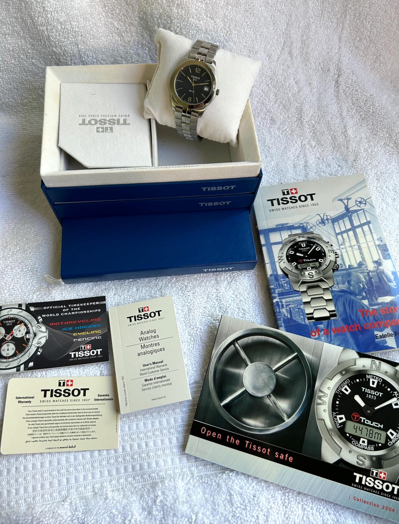 Vintage Tissot 1853 Stainless Steel, Water Resistant 50M, Swiss 