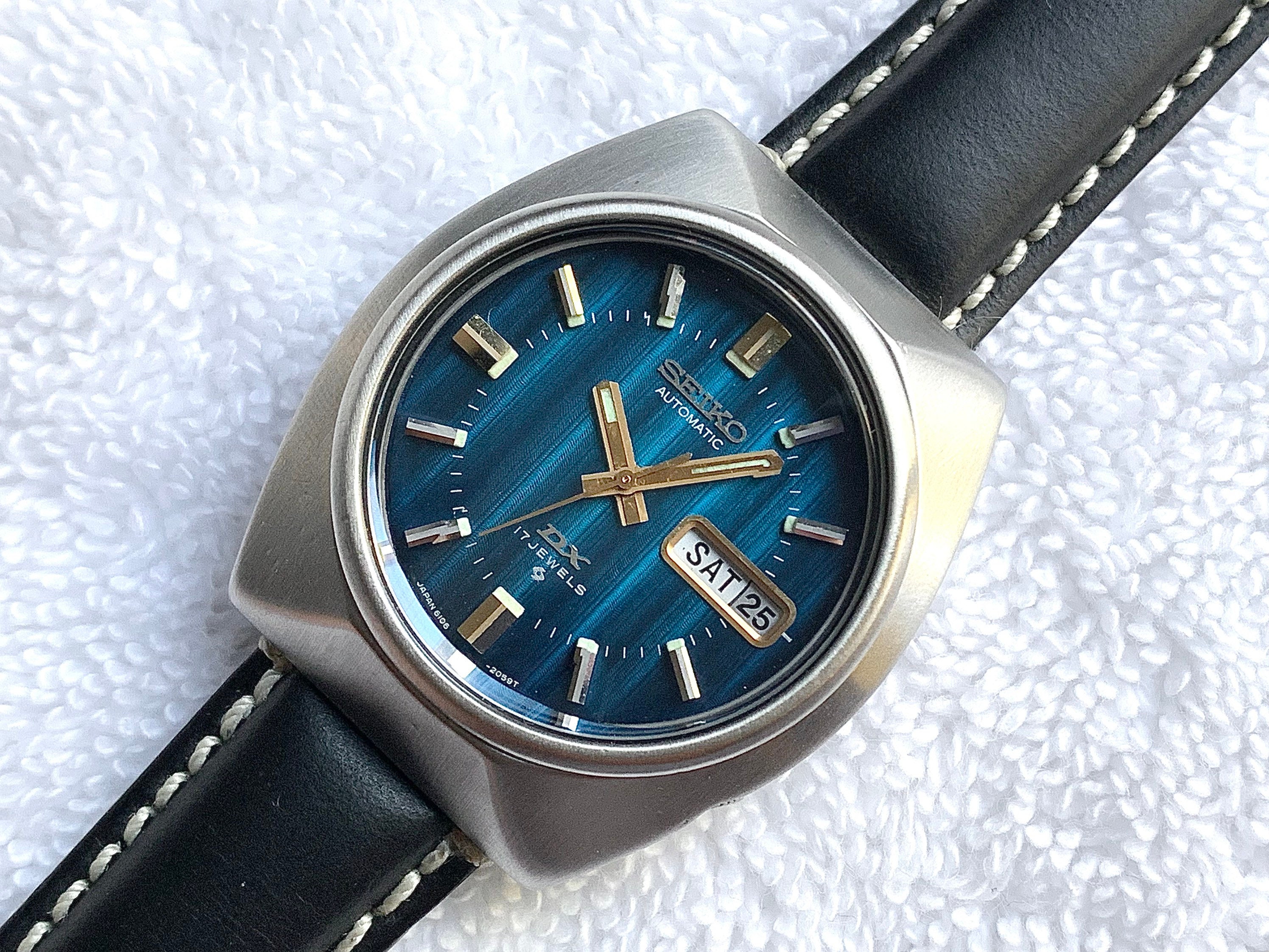 Seiko Automatic DX 17 Jewels Day/date Stainless -