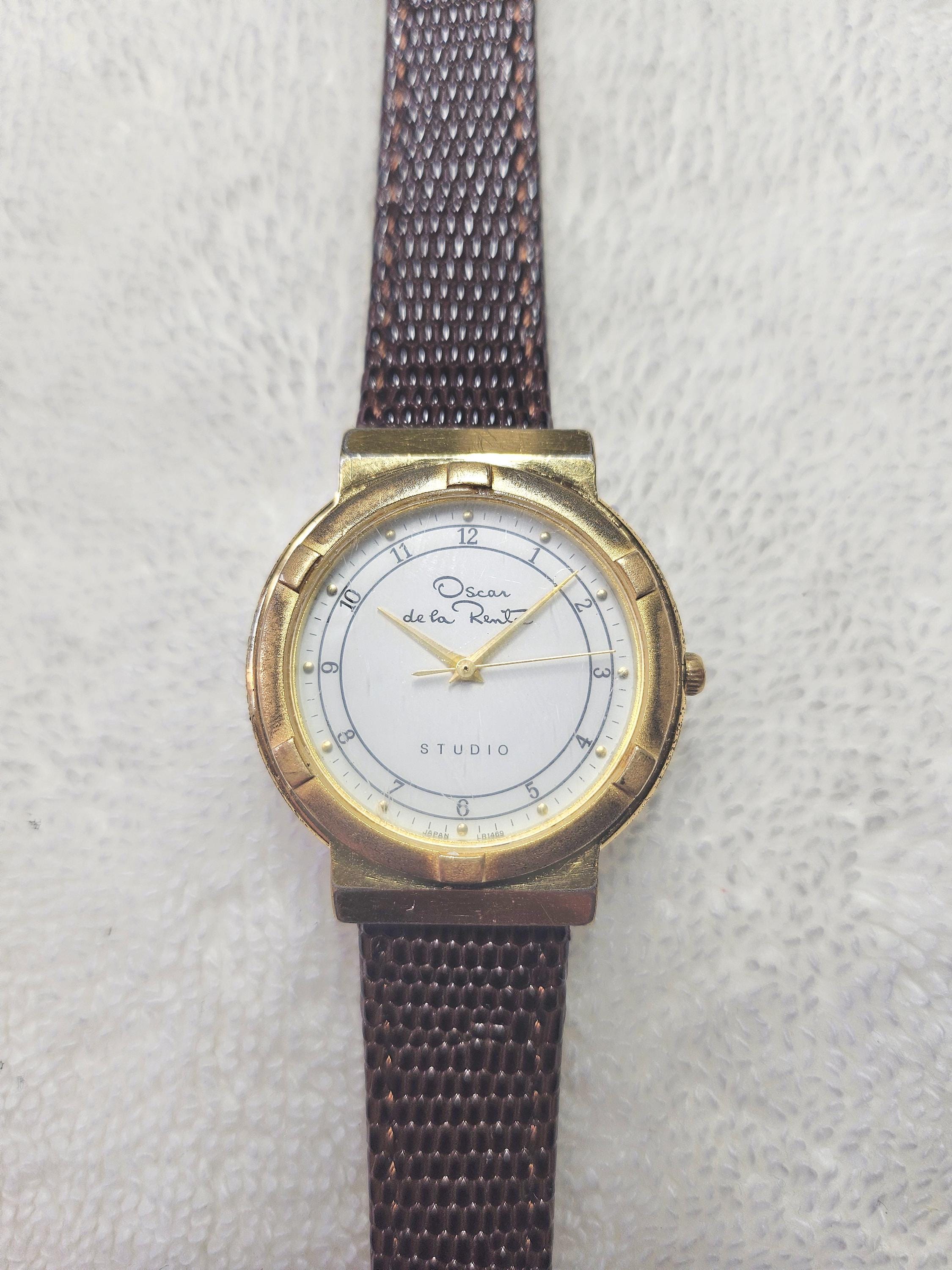 Vintage Oscar De La Renta Gold-plated Water-resistant  display picture 2