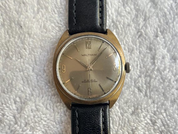 Vintage Waltham 17 Jewels Mechanical Hand-winding Stainless  display picture 1