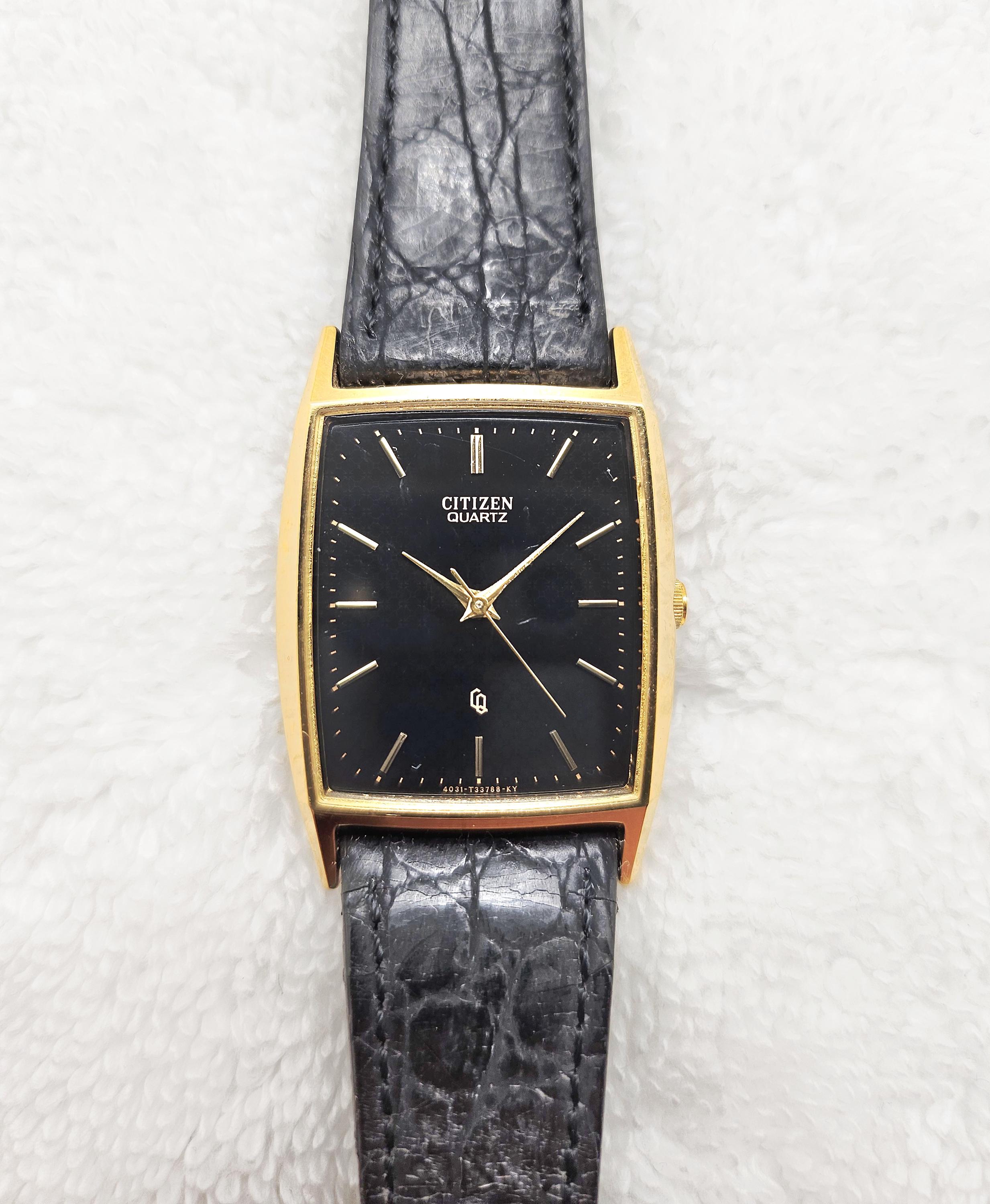 Vintage Citizen Tank Watch - Etsy
