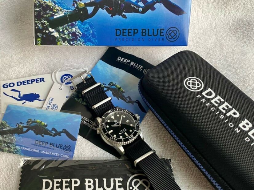 DEEP BLUE Diver Automatic 1000FT 300M 