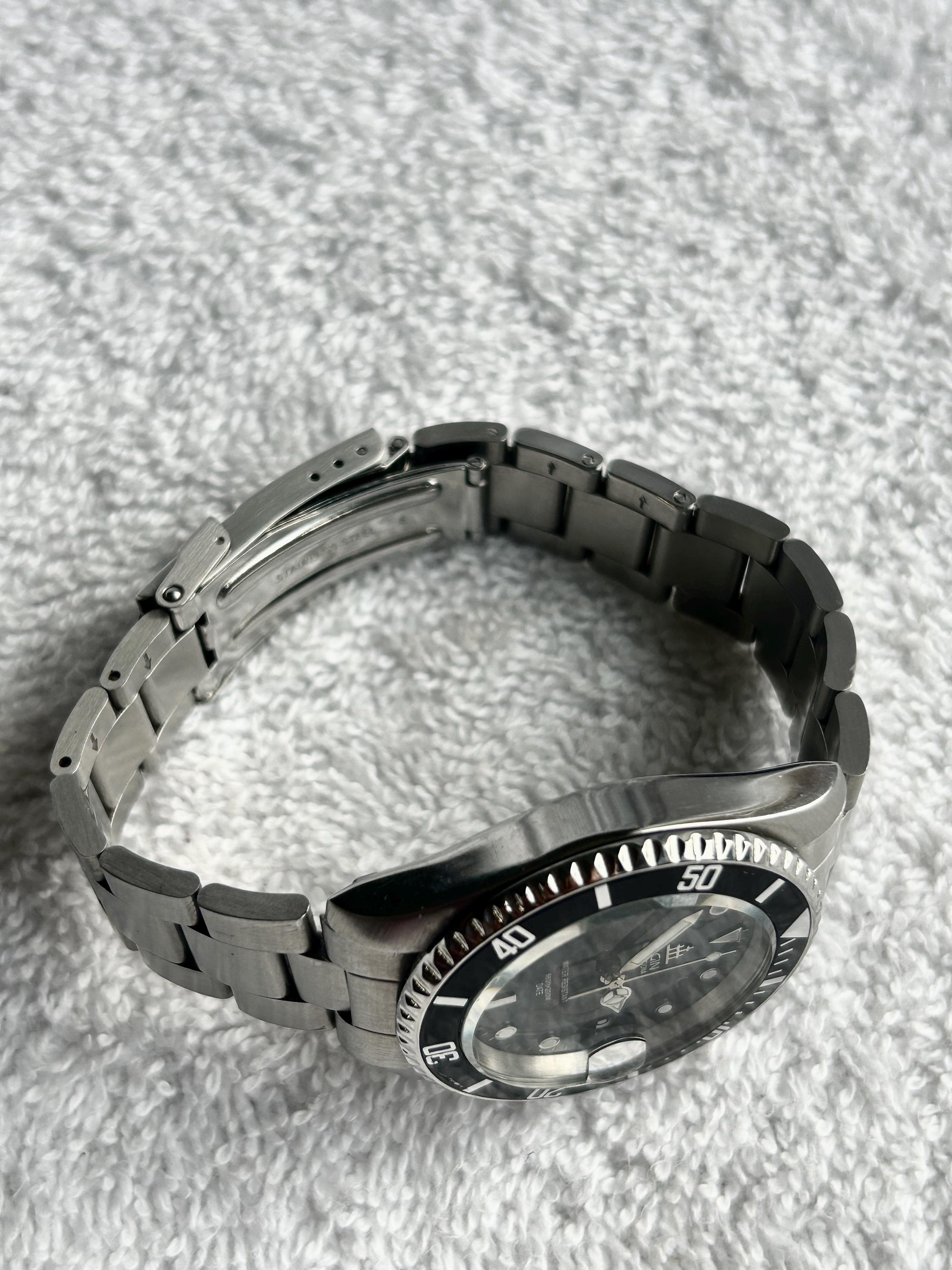 Vintage Elgin Treasure Automatic Stainless Steel 200M Diver Watch