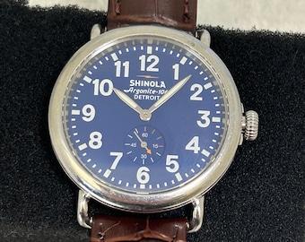 Shinola Runwell Argonite 1069 Watch With Green Dial - Etsy